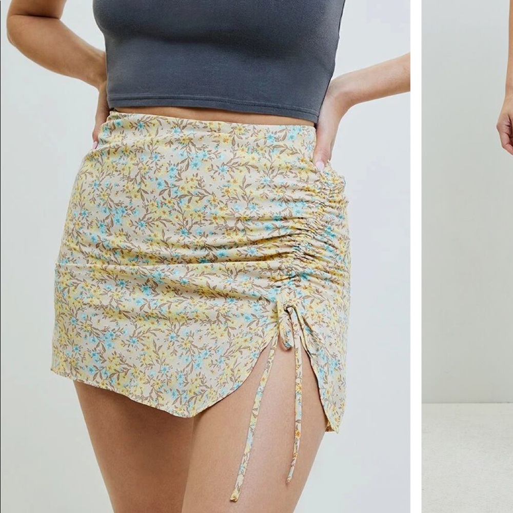 LA hearts Clinched Mini Skirt
